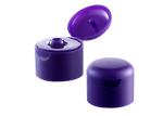 Body Lotion Plastic Bottle Caps , Customized Color Round Plastic Caps