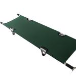 215 Cm 13cm Folding Medical Stretcher For Patient Transport With Oxford Leather