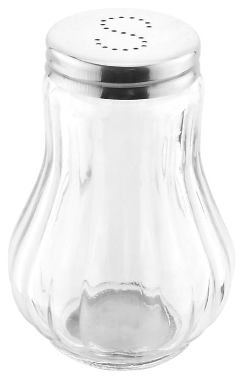 Salt and Pepper Shakers Soy Sauce and Oil Dispensers / High Transparent Glass Condiment Pots