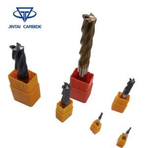 China Tool Solid Carbide 4 Flute Cutting Tools CNC End Mill For Industry Lathe Machine Cutting factory