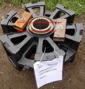 China KOBELCO Crawler Crane CK1600 Drive Sprocket Wheel factory