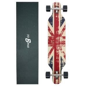 China Real skateboard factory Complete Professional Longboard Full Skateboards With UK Graphics For Adults factory
