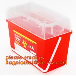 5-quart sharp containers regulations, biohazard sharp container, Disposable dual