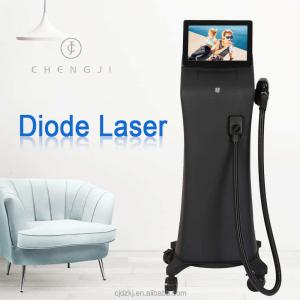 China 3 Wave Diode Laser Hair Removal Machine 755 808 1064nm Laser Hair Removal Salon Machine 1800W factory