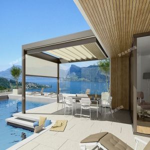 Wholesale Supply Ultra-Sturdy Alloy Frame Sun Shelter - Remote Control