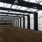 Plastic Film Tunnel Agriculture Automated Medical Growing Greenhouse With