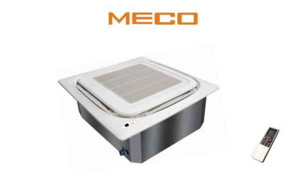 Two Pipe Round Flow 8 Way Ceiling Mounted Chilled Water Fan Coil Unit 200CFM 0