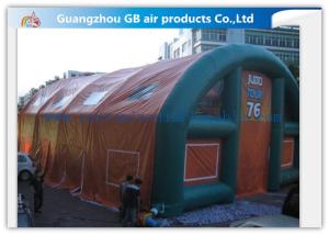 China Outdoor Inflatable Army Tent Inflatable Portable Military Shelter With Same Air Chamber factory