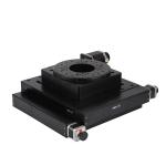 Electric XYR Stage Multidimensional Adjustment XY Axis Travel 100mm 360 Degree