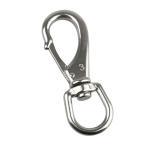 OEM Polished Stainless Steel Round Eye Swivel Snap Spring Hook Swivel Eye Snap