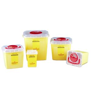 China Sharps Container Hospital Plastic Medical Disposable Sharps Container factory