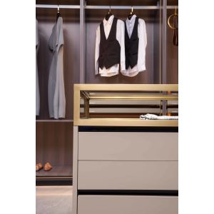 Antirust Modular Stainless Steel Wardrobe Cabinet Closet Drawer Organizer