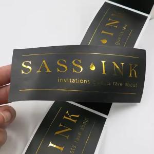 China Stickers Waterproof Vinyl Sticker Labels for Soap Candle Perfume Jar Packaging factory