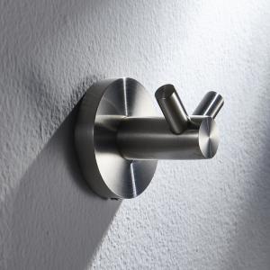 China Wall Mounted Towel Robe Hook Bathroom Metal SUS304 Shelf factory