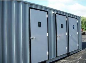 China Hotel Use Prefabricated Modular Toilet FRP Bathroom 0.8mm Galvanized Steel factory