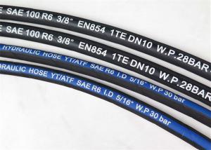 China High Temperature SAE R6 8mm Hydraulic Hose factory