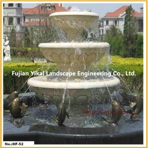 China Three Basin White Stone Water Bowl factory
