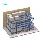 Heavy Metal Pallet Beam Shelf Warehouse Storage High Density Teardrop Pallet