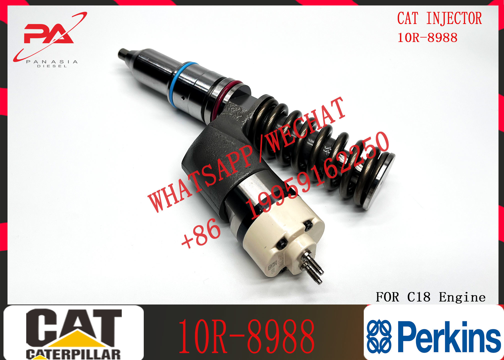 Common Rail Injector Assy 211-3026 276-8307 1OR-0724 1OR-9787 1OR-7228 1OR-2772 1OR-7231 10R-7230 10R-8988