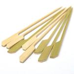 Disposable Flat 100% Natural Bamboo BBQ Skewers