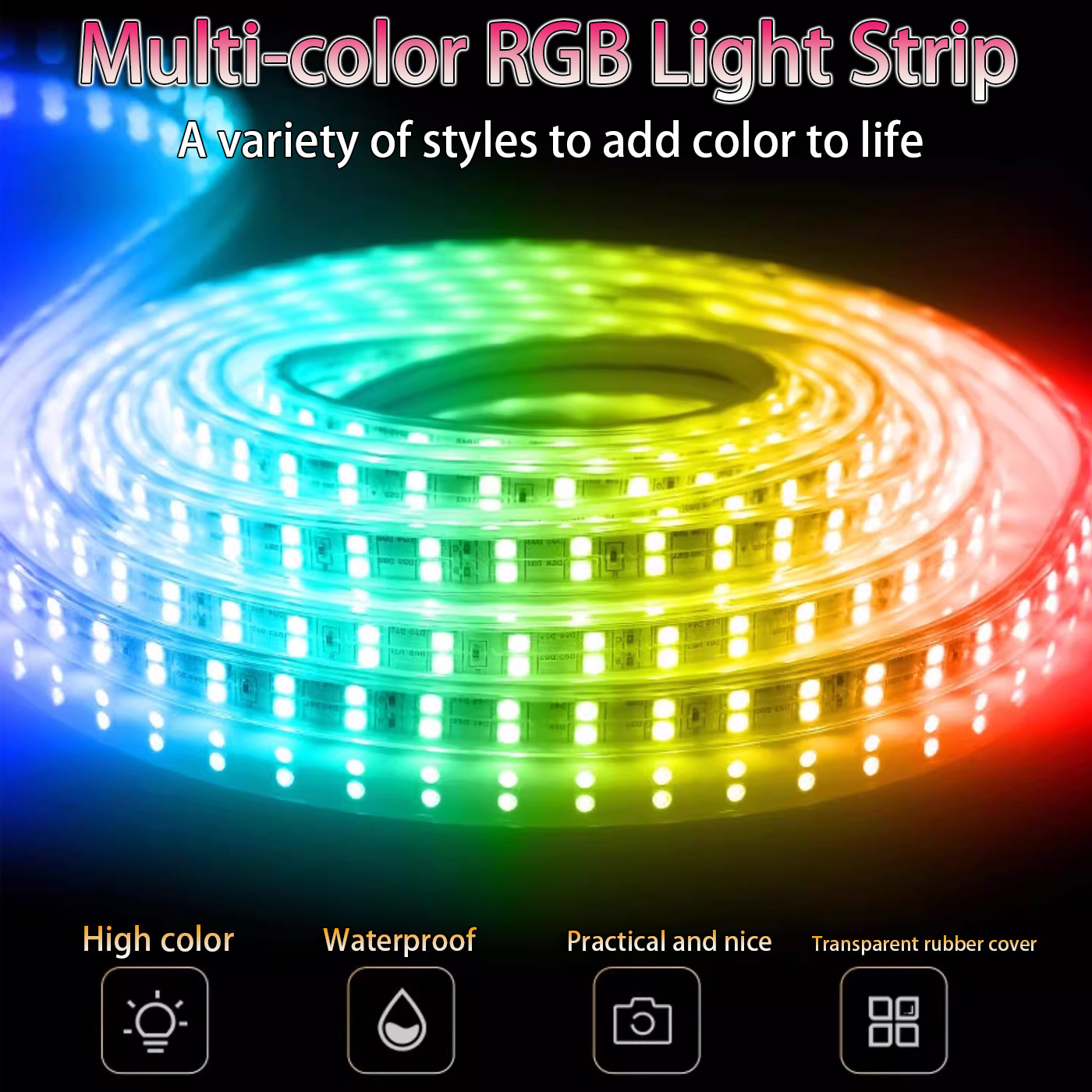 Self-Adhesive Linear Light Strip 10m 20m Embedded LED Atmosphere Light