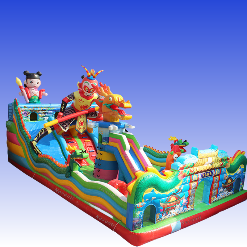 Sea Shipping Outdoor PVC Inflatable Bouncy Castle Jumping Combo for Kids and Adults