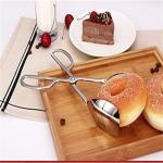 Polished Stainless Steel Salad Tongs Toxinfree For Multiapplication