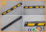 Durable Parking Lots 6 Feet 1830mm Length Reflective Rubber Car Wheel Stopper
