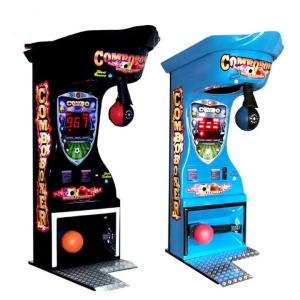 China Custom Coin Operated Punch Ball Machine Boxing Hit Machine Indoor Adults Sport Games factory