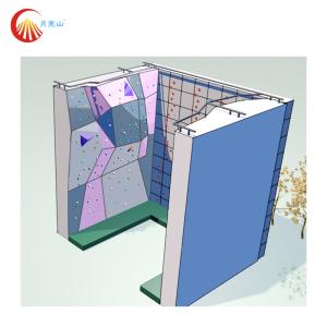 China Outdoor Rock Climbing Board For Camping Area Public Playground factory