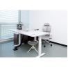Buy cheap Eco-Friendly Partical Board Desktop L Shaped Electric Sit Standing Table for from wholesalers