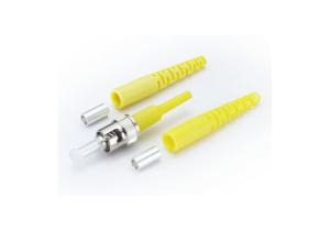 China Yellow Boot Fast Connect Fiber Connectors , ST / UPC 2.0mm Duplex Sc Fiber Optic Connector factory