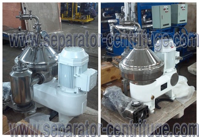 Disc Automatic 3 Phase Centrifuge Milk Fat Separator Centrifugal Milk Separator