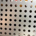 20 Gauge Decorative Round Hole Perforated Metal Mesh Sheet For Balcony