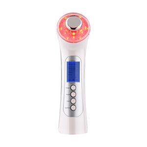China Rechargeable Ultrasonic Galvanic Ion Face Massager AC 110 - 240 V Voltage factory