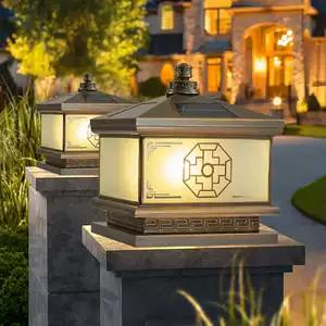 China light efficiency Solar Lawn Lamps Pineapple Solar Garden Lights Waterproof With Mosquito Repellent 3 years warranty factory