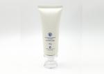 LDPE Facial Foam Plastic Tube Cosmetic Packaging With Acrylic Double Wall Screw