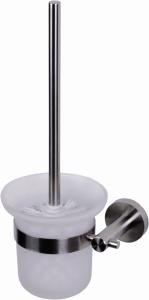 China Long handle Toilet Brush Bathroom Hardware Sets Bathroom Fittings with CE Certificate factory