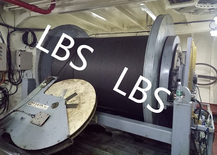 Small / Big Model Marine Winch Durable With 600KN~4500KN Drum Brake Load