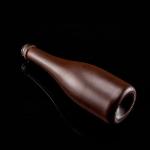 500ml Champagne Bottle With Matte Finish Unique Design Copper Coated Glass