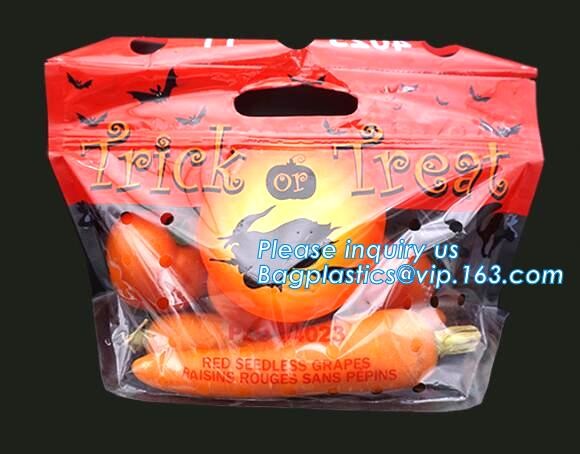 China Vent Bag For Fruit And Vegetable, Fruit & Vegetable Transparent Bag, Moisture Proof, Anti-fog Fruit Pouch factory