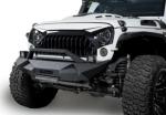 Wholesale Front Bumper for Jeep JK Black Steel Recovery Bull Bar Winch Bumper
