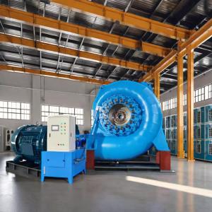 China Efficiency Water Turbine Generator With Brushless Silicon Excitation factory