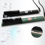 OEM / ODM Customized Electric Hair Brush Portable Ceramic Hair Straightening
