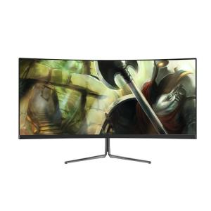 China 30 Inch Curved PC Gaming Monitor R1800 WFHD 200hz Widescreen Gaming Monitor factory