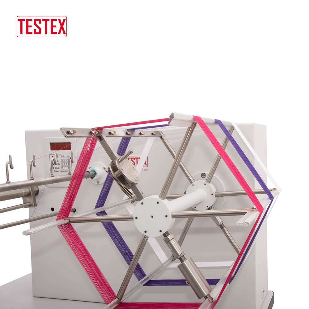 Wrap Reel Yarn Testing Equipment Variable Reel Speed Design 220 / 110V Power