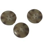 Beige Color 12mm Urea Buttons Use On Fireman Uniform Clothing Shirt