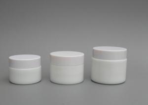 China 10ml 20ml 30ml Cosmetic Glass Jars With Lids Thick Bottom Eco Friendly factory