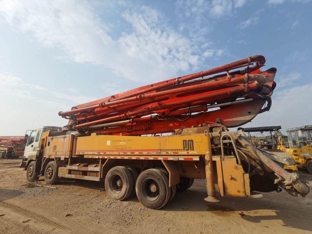 Concrete Boom Pump Putzmeister 46 Meter Truck Mounted Pump