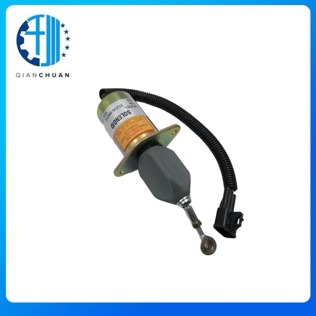 24v Flameout Solenoid Valve 37Z36-56010-A 3977620 5272680 For Cummins 6CT 8.3C ISC ISL G8.3 CM558 Engine Spare Parts
